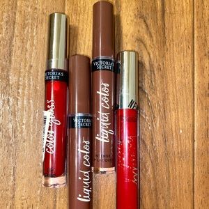 Victoria secret color gloss red hot bundle